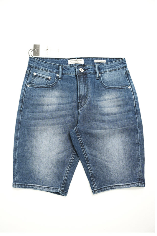 Quần jeans nam kiểu form slimfit màu xanh trơn - Hunter X-Rays S68