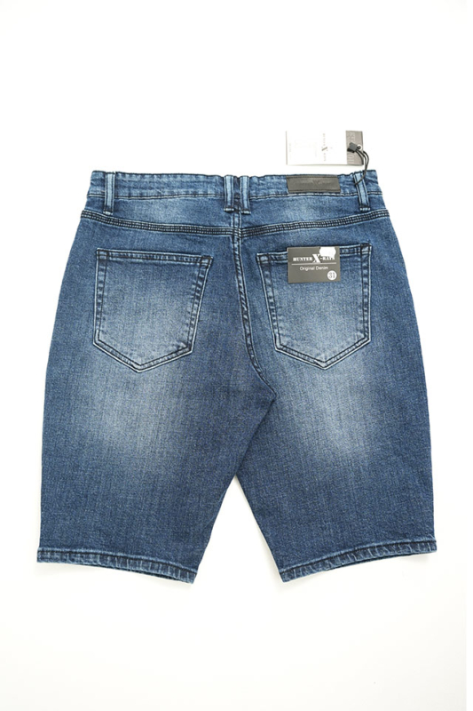 Quần jeans nam kiểu form slimfit màu xanh trơn - Hunter X-Rays S68